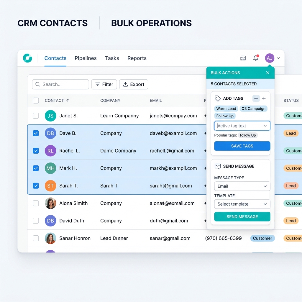 Multi-Action Operations